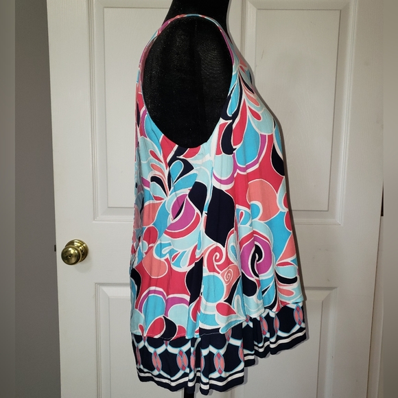 Crown & Ivy, NWT Women's Sleeveless Shirt Medium - Picture 3 of 9